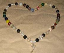 Juno style wedding beads